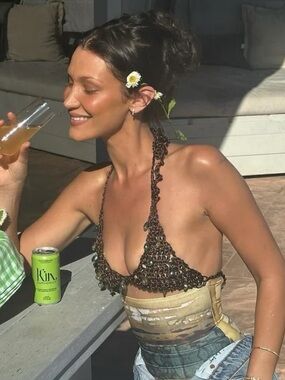 ELLA MIA Sandscape Bejeweled Batik Top